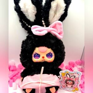 Baby Three Lily Rabbit Town V2 Plush Blind Box – Black Bunny (Confirmed)